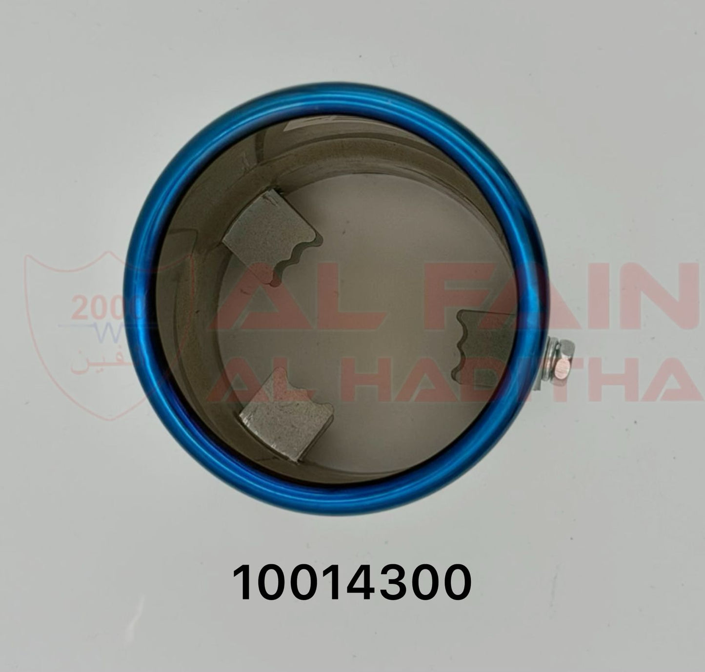 Universal Car Muffler M7106 HKS Blue Single 10014300