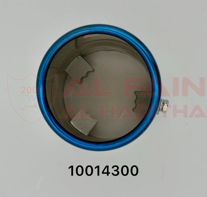 Universal Car Muffler M7106 HKS Blue Single 10014300