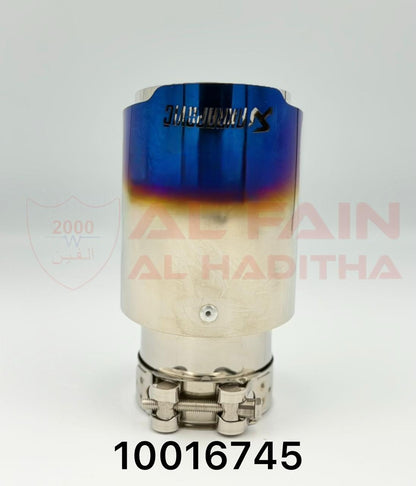 Universal Car Muffler MT-14 Blue Stainless Steel 10016745