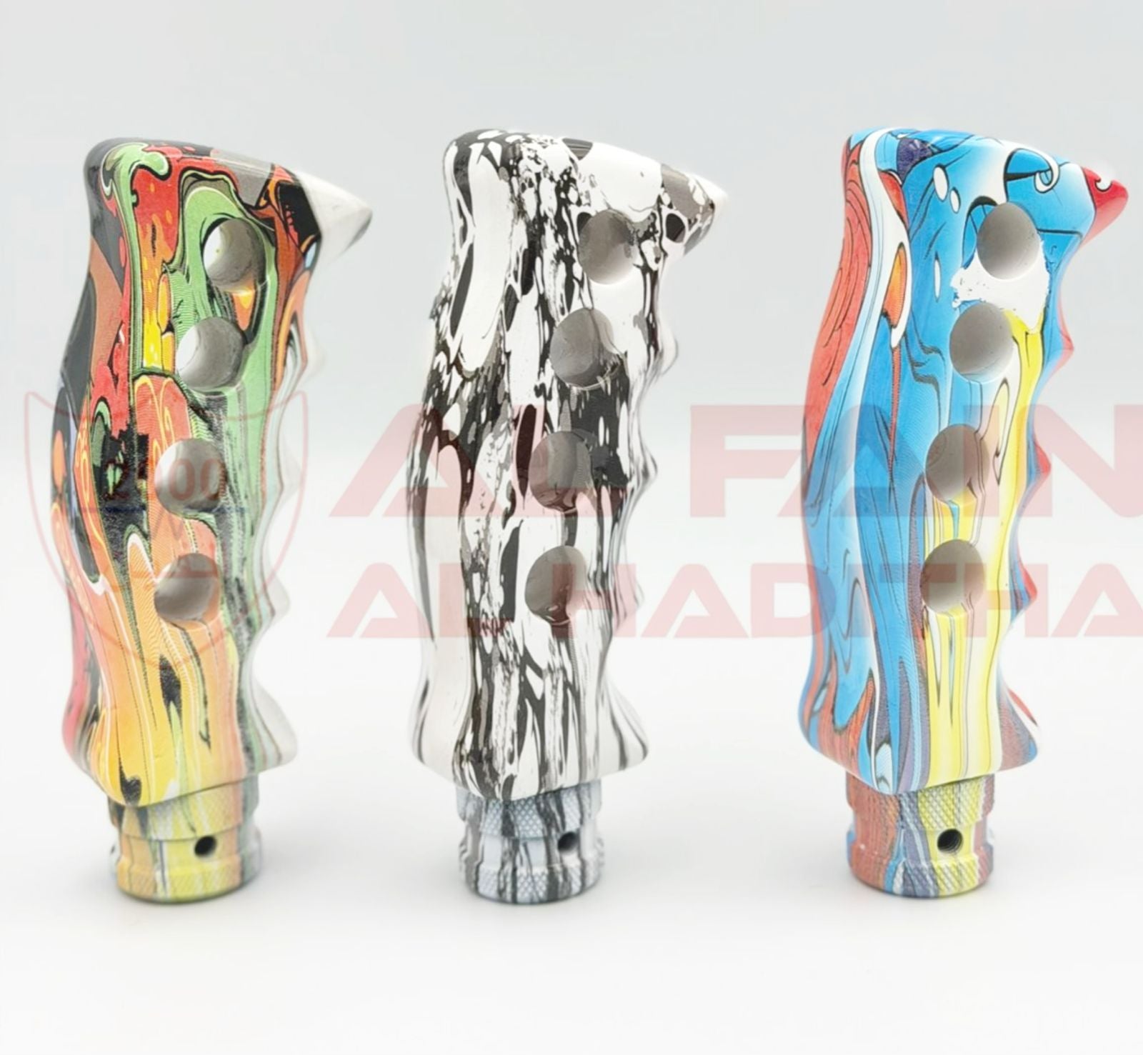 Universal Pistol Grip Hand Graffiti Gear Knob 4-Hole 10016316