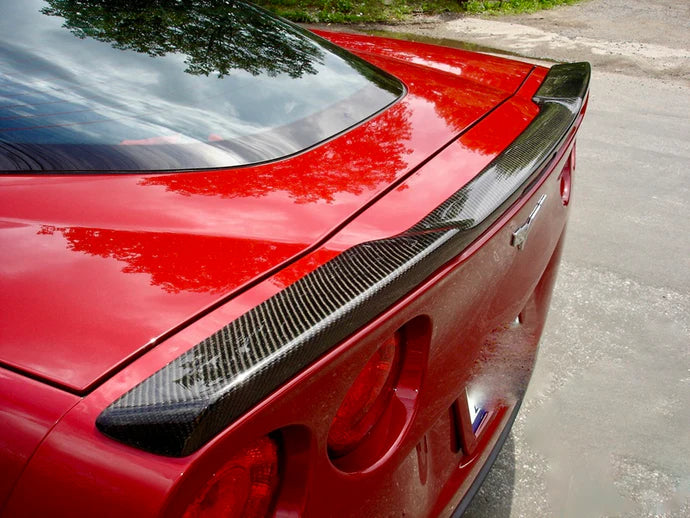 Chevrolet Corvette C6 Carbon Look Rear Spoiler 2005-2013