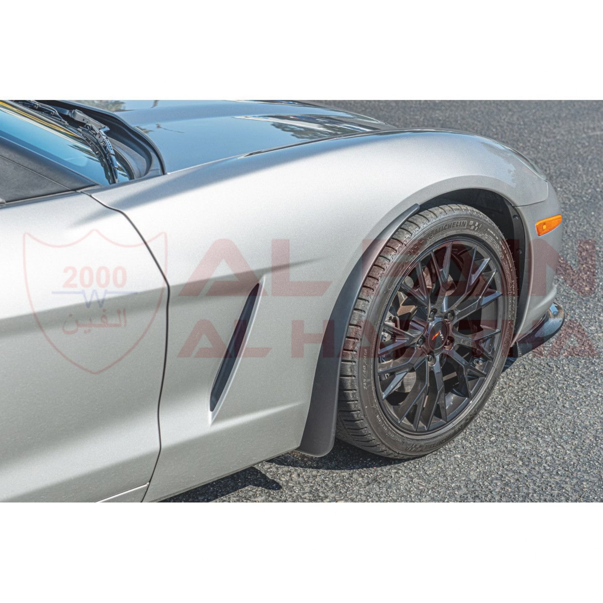 Chevrolet Corvette C6 Front Mud Flap 2005-2013 Plastic 10016872