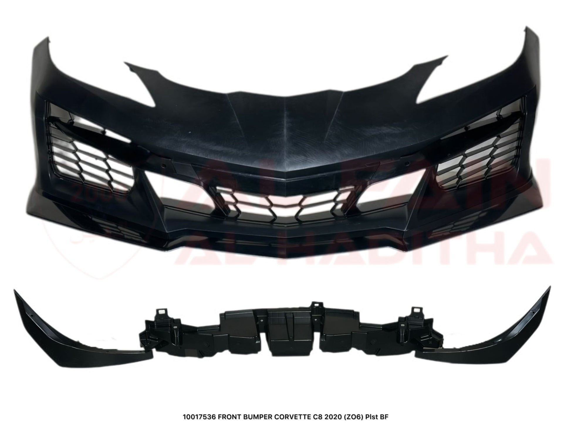 Corvette C8 Z06 Front Bumper 2020 ABS Plastic Pist BF