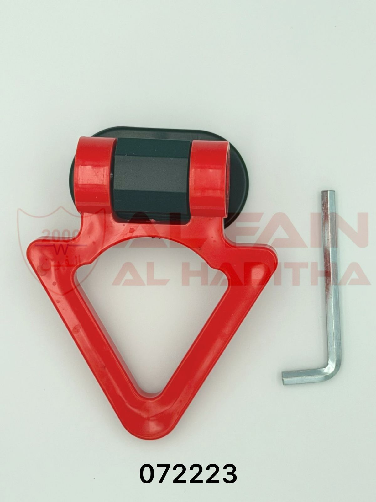 Universal Dummy Towing Hook Triangle Red 072223