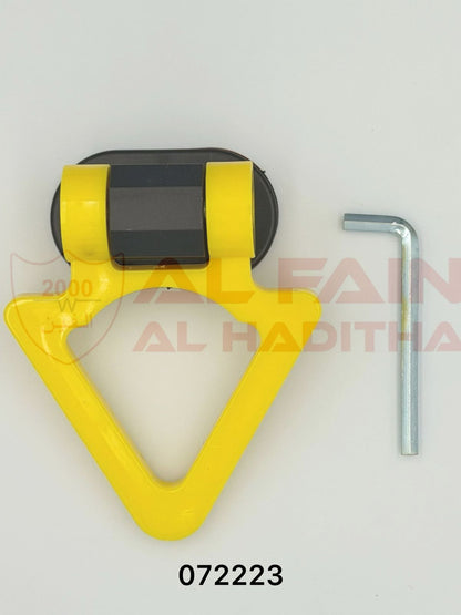 Universal Dummy Towing Hook Triangle Yellow 072223