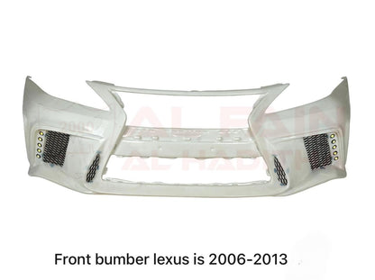 Lexus IS Front Bumper 2006-2013 ABS Plastic 22802284
