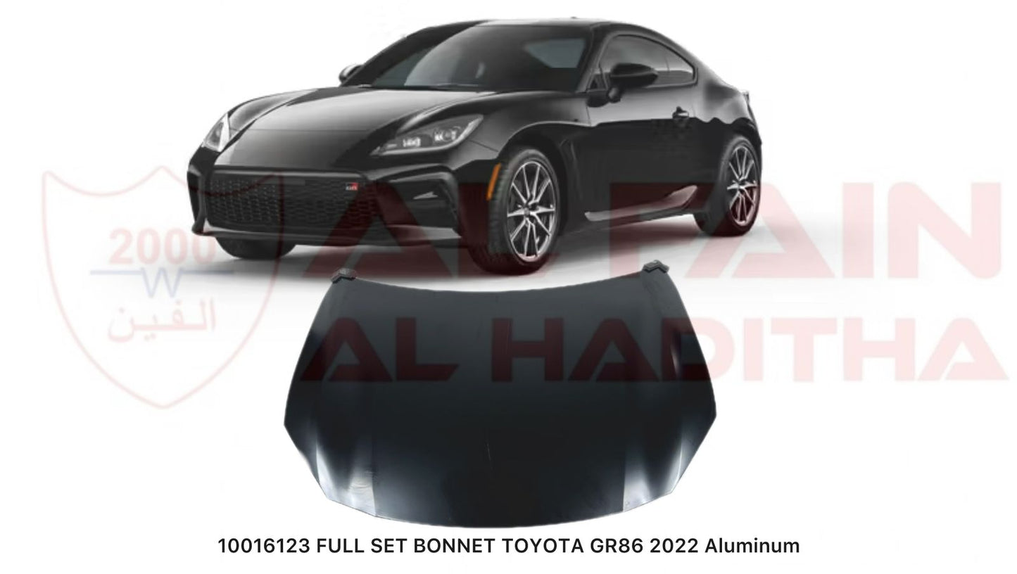 Toyota GR86 2022 Full Set Bonnet Aluminum