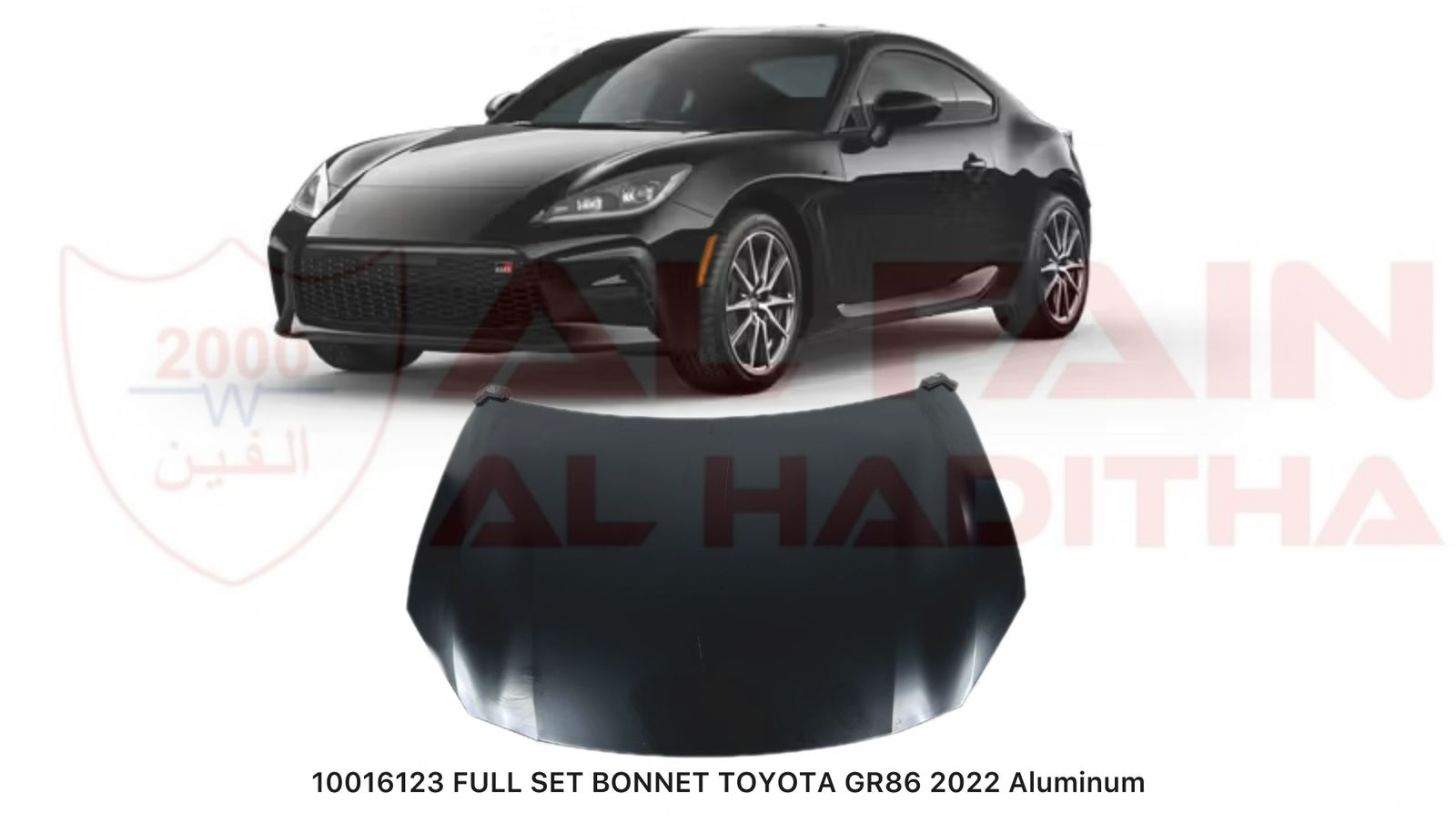 Toyota GR86 2022 Full Set Bonnet Aluminum
