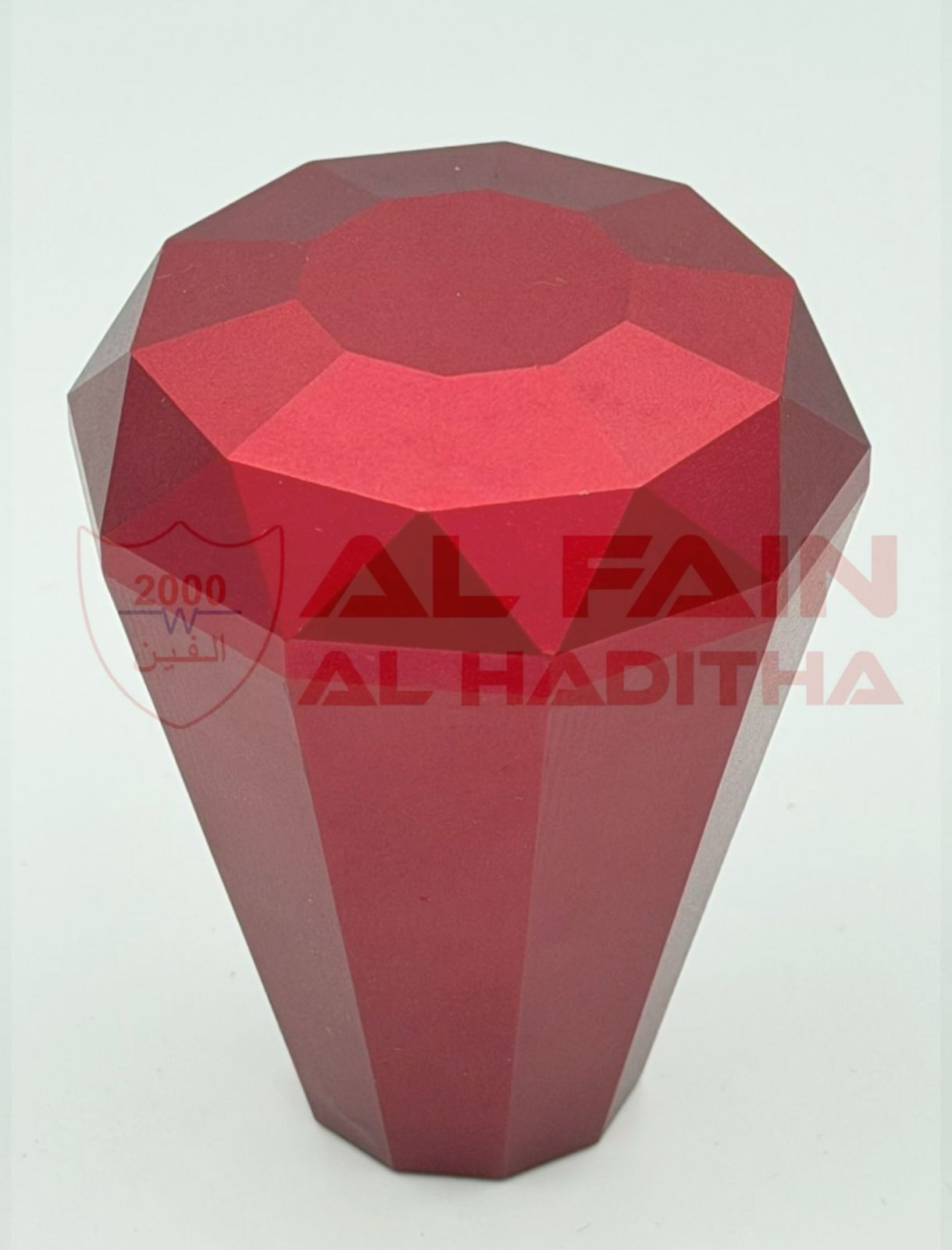 Universal Gear Knob Red Aluminum
