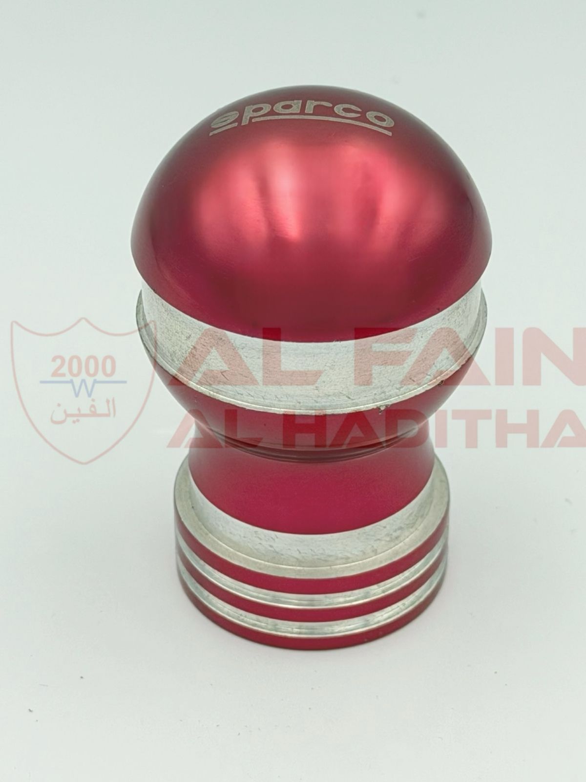 Universal Gear Knob Red Aluminum