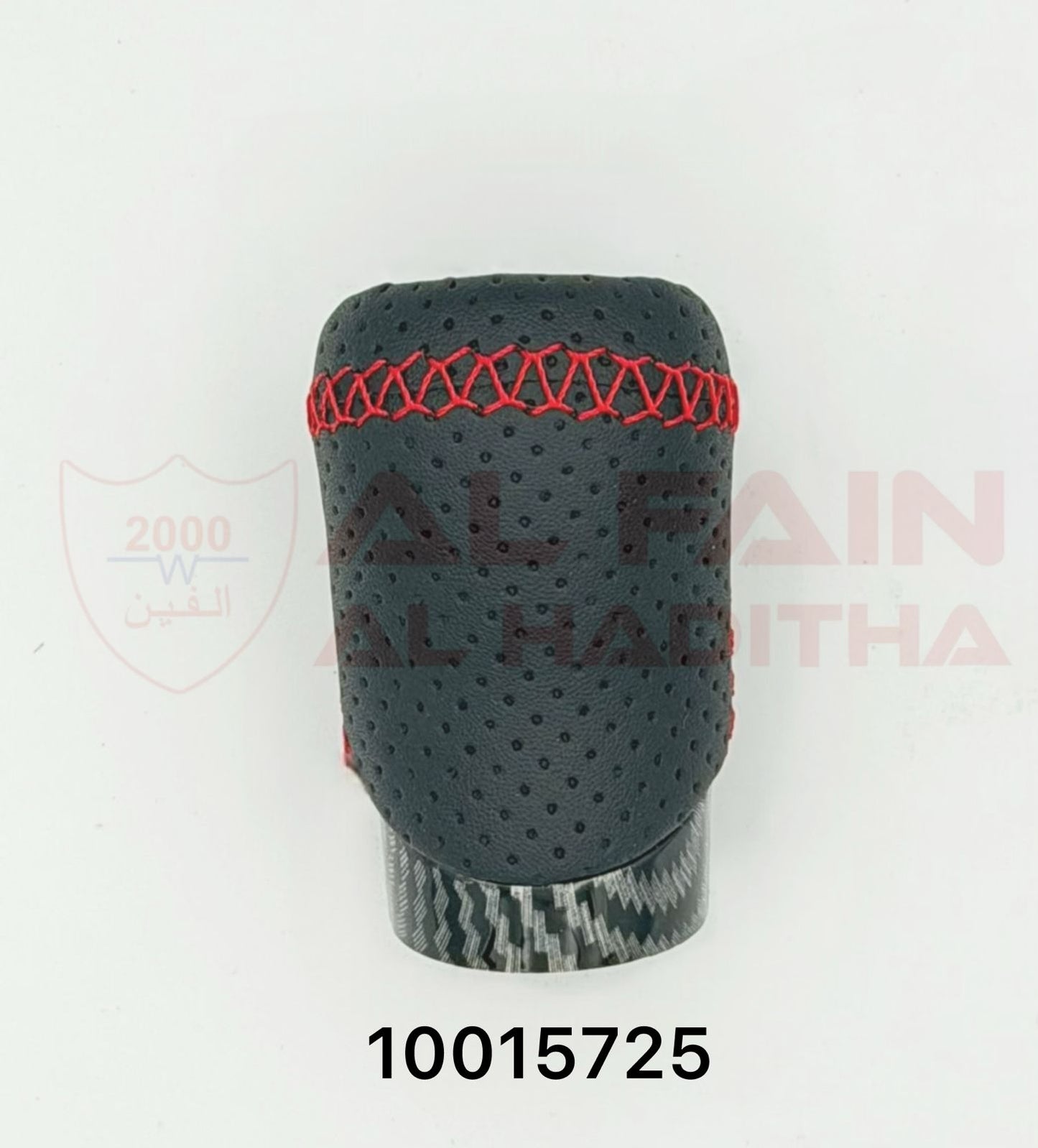 Lexus Gear Knob Black Carbon Fiber Red Stitching 10015725