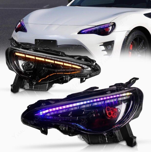 Toyota GT86 2012-2021 LED Projector Headlight RGB Sequential DRL