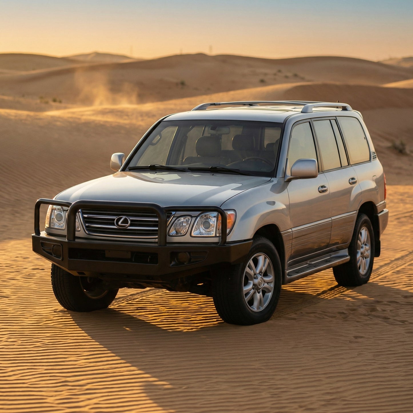 مصد أمامي للطرق الوعرة لكزس LX470 1998-2007 نازارات فايبر برايمر
