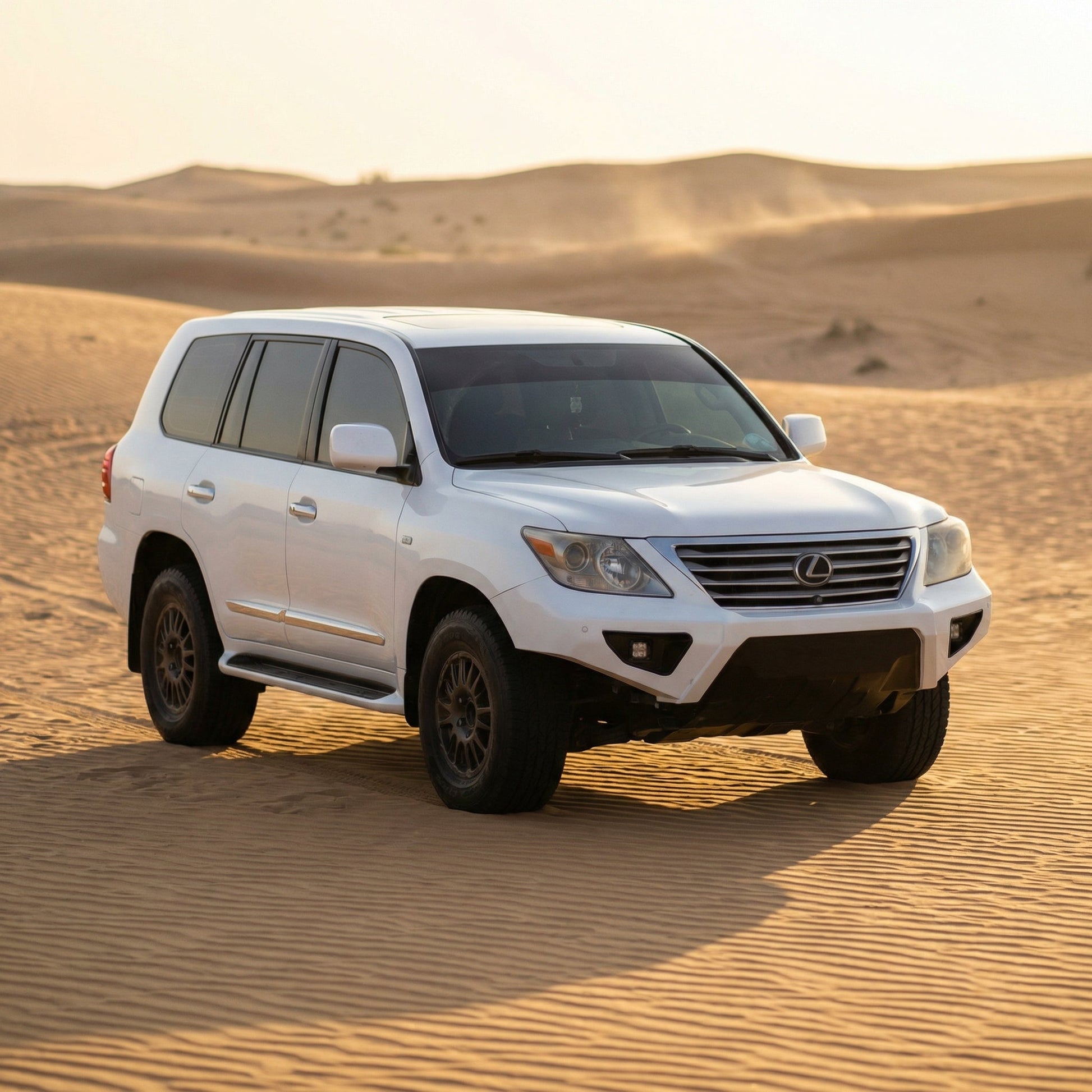 بمبر أمامي قصير أوف رود لكزس LX570 2008-2015 ساقر برايمر