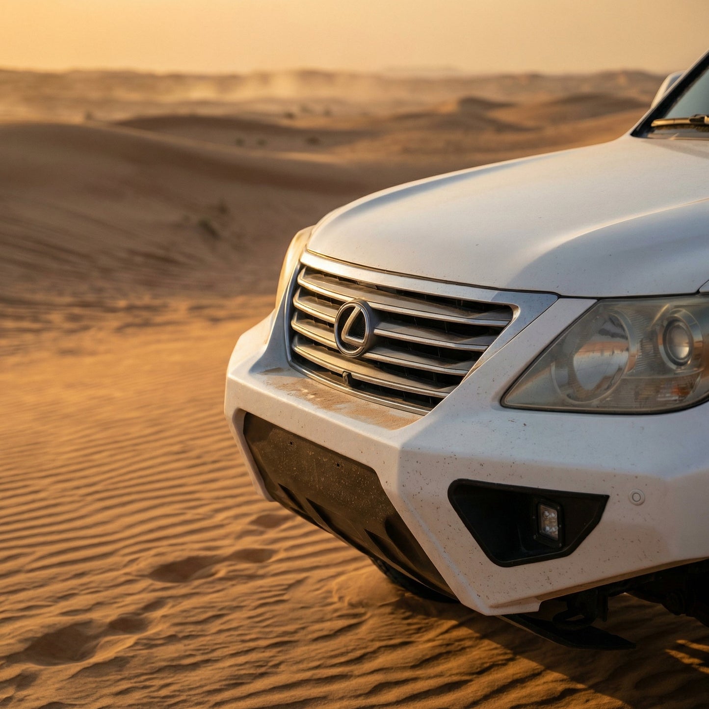 بمبر أمامي قصير أوف رود لكزس LX570 2008-2015 ساقر برايمر