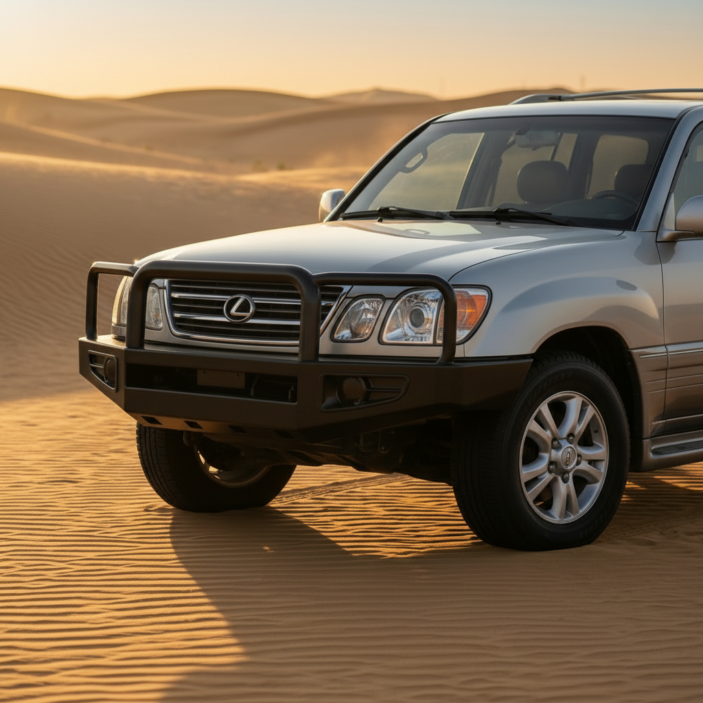 مصد أمامي للطرق الوعرة لكزس LX470 1998-2007 نازارات فايبر برايمر