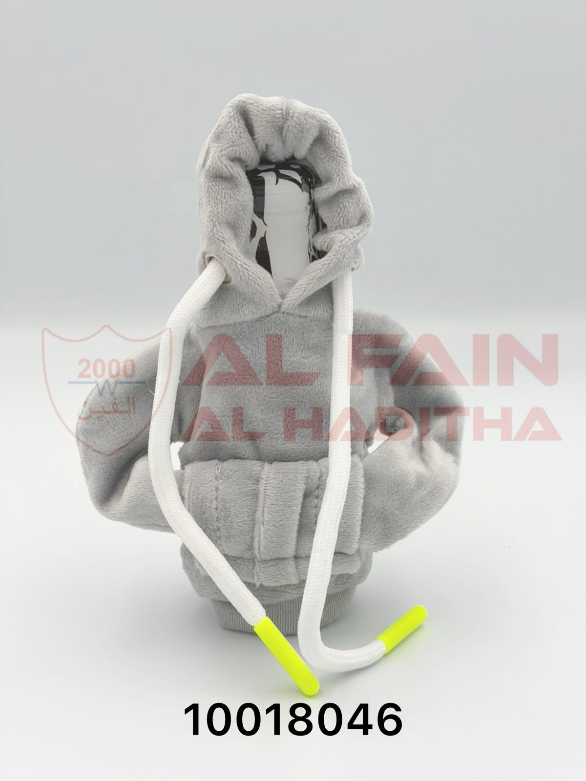Universal Gear Knob Cover Cloth Small Hoodie Gray 10018046