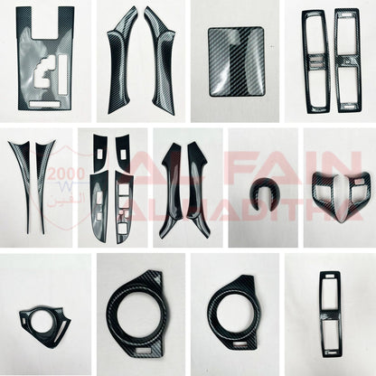 Lexus IS 2006-2011 Interior Decoration Kit Black Carbon Look 10018168