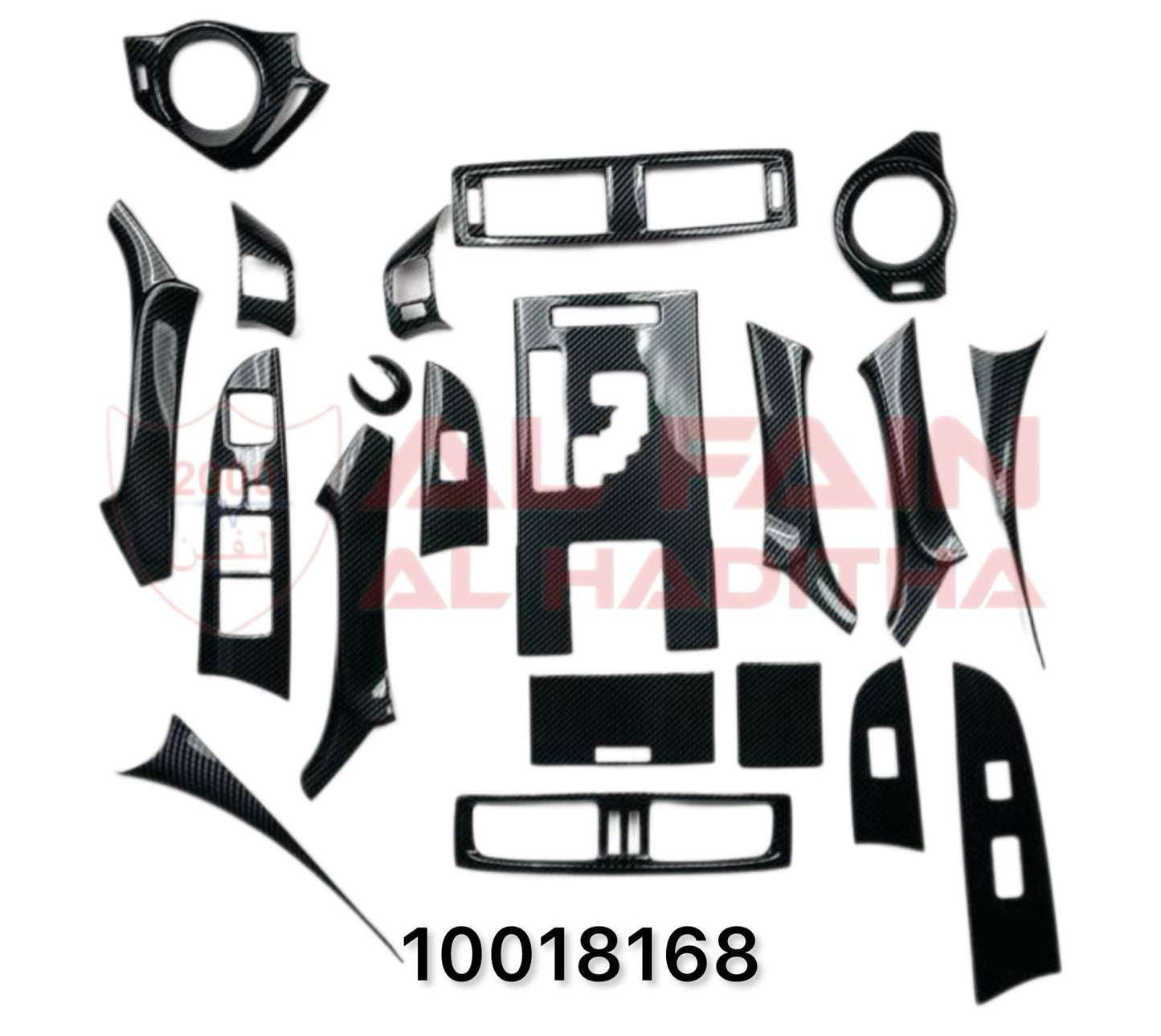 Lexus IS 2006-2011 Interior Decoration Kit Black Carbon Look 10018168
