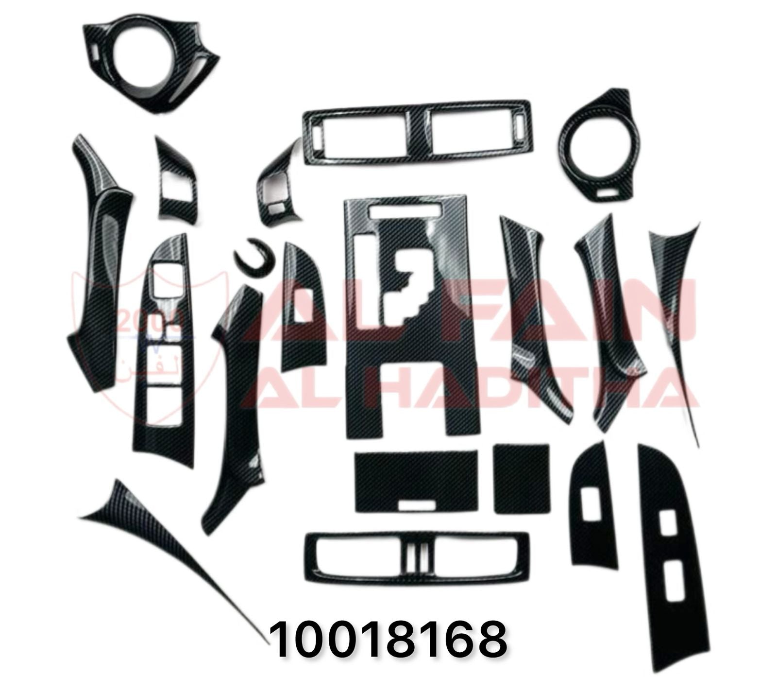Lexus IS 2006-2011 Interior Decoration Kit Black Carbon Look 10018168