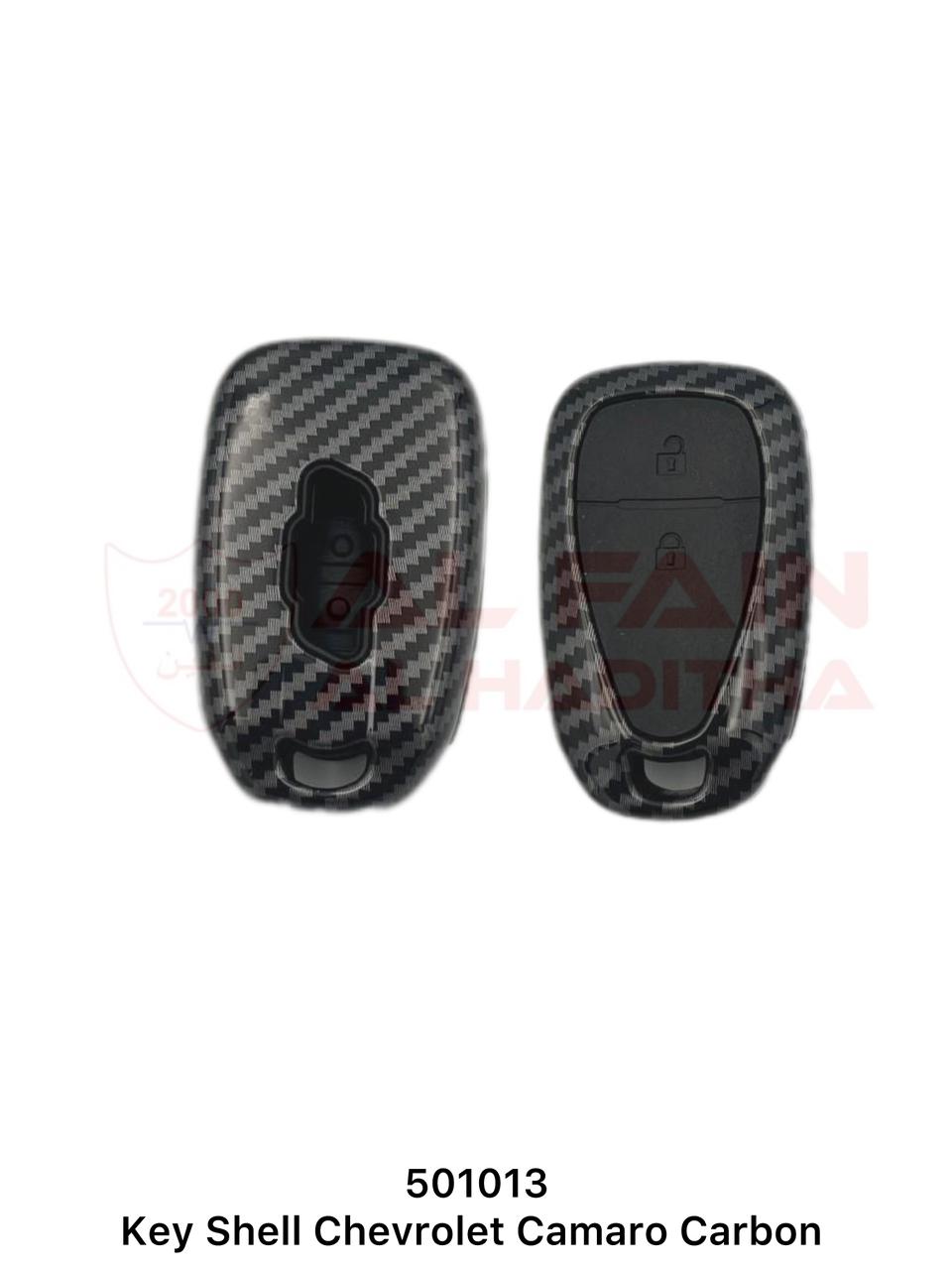 Chevrolet Camaro Key Shell Carbon Look Plastic 501013