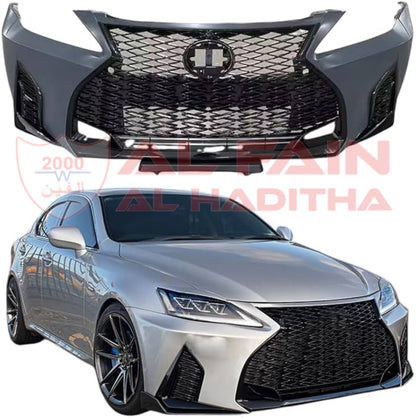 Lexus IS Front Bumper 2006-2013 2022 Style ABS Plastic