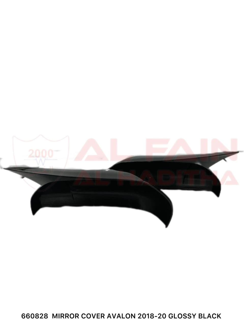 Toyota Avalon Mirror Cover 2018-2020 Glossy Black Plastic
