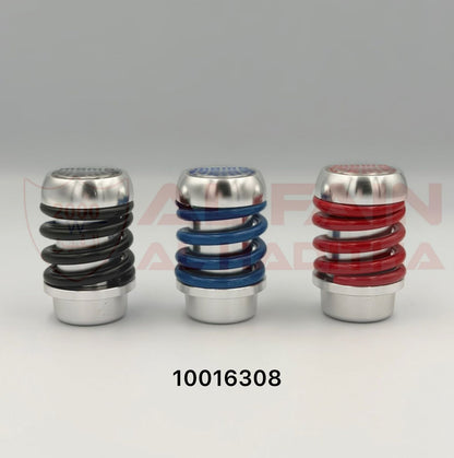 Universal MOMO Style Racing Gear Knob Spring Aluminum Blue 10016308