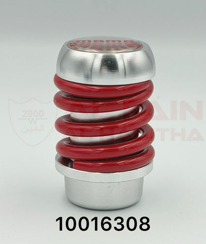 Universal Racing Gear Knob MOMO Style Spring Aluminum Red