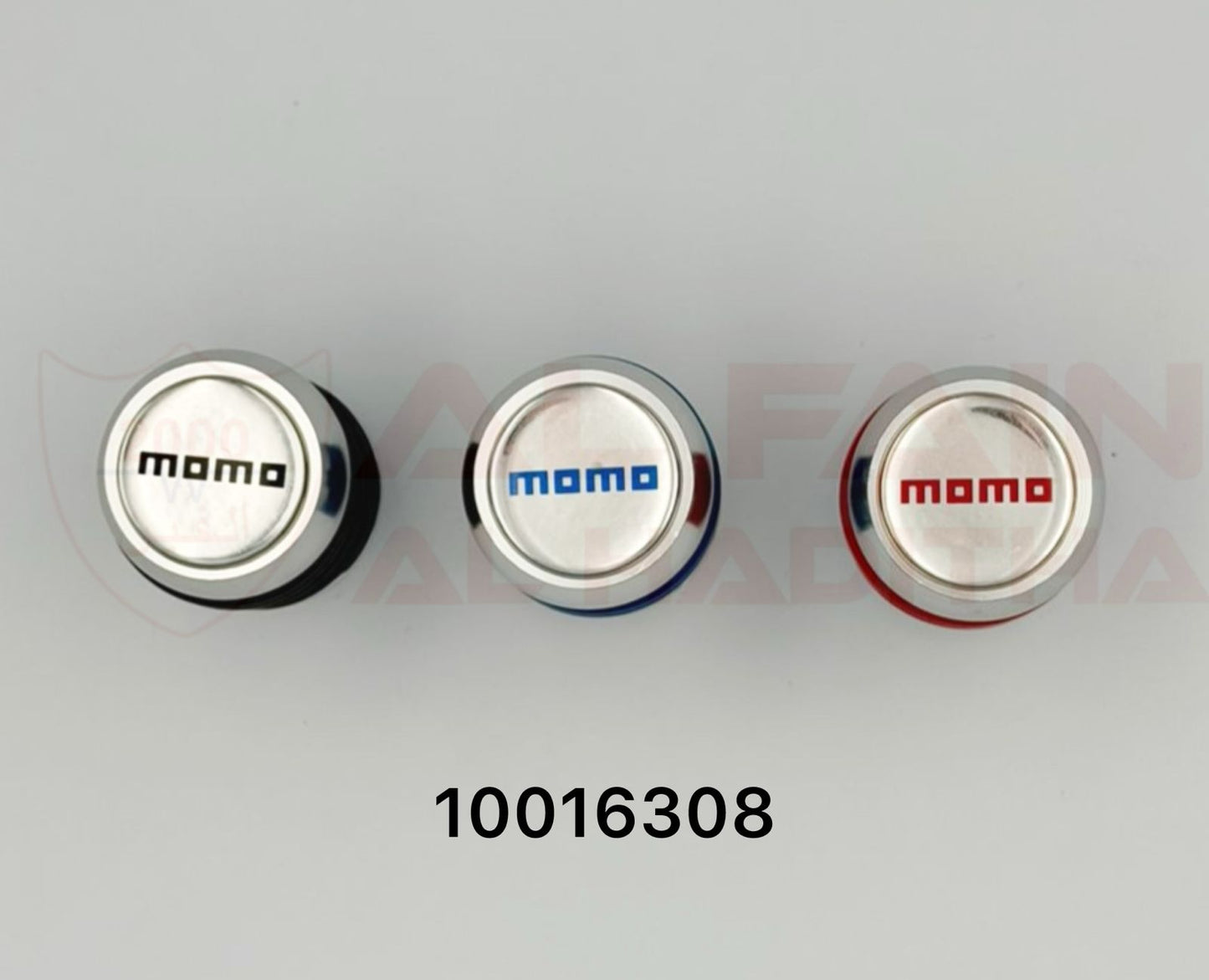 Universal Racing Gear Knob MOMO Style Spring Aluminum Red