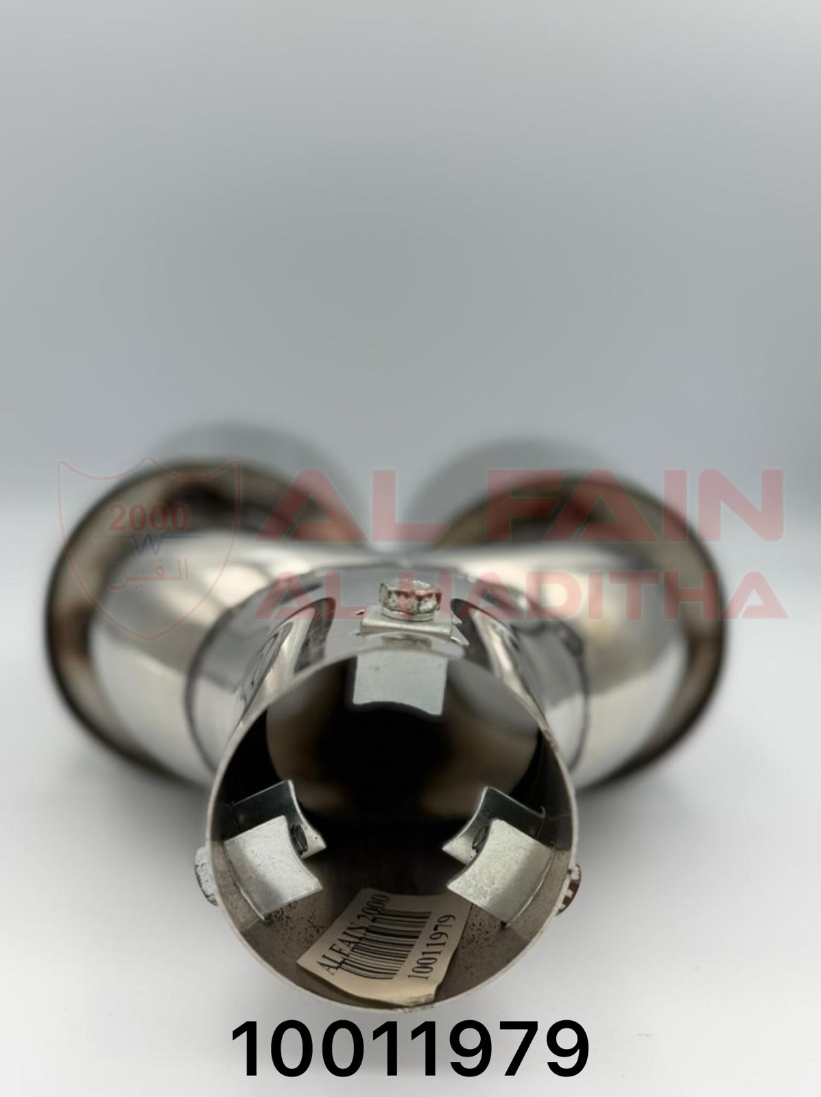 Universal Akrapovic Muffler Silver M1906 10012001