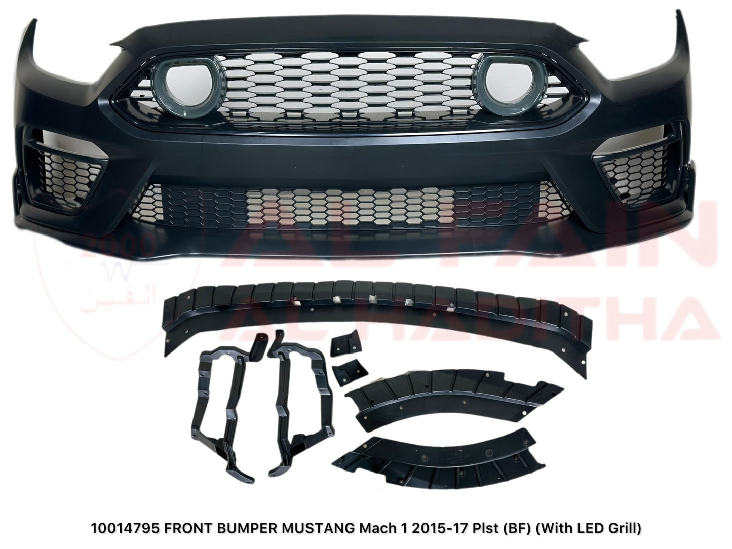 Ford Mustang Mach 1 Front Bumper 2015-2017 ABS Plastic LED Grill 10014795