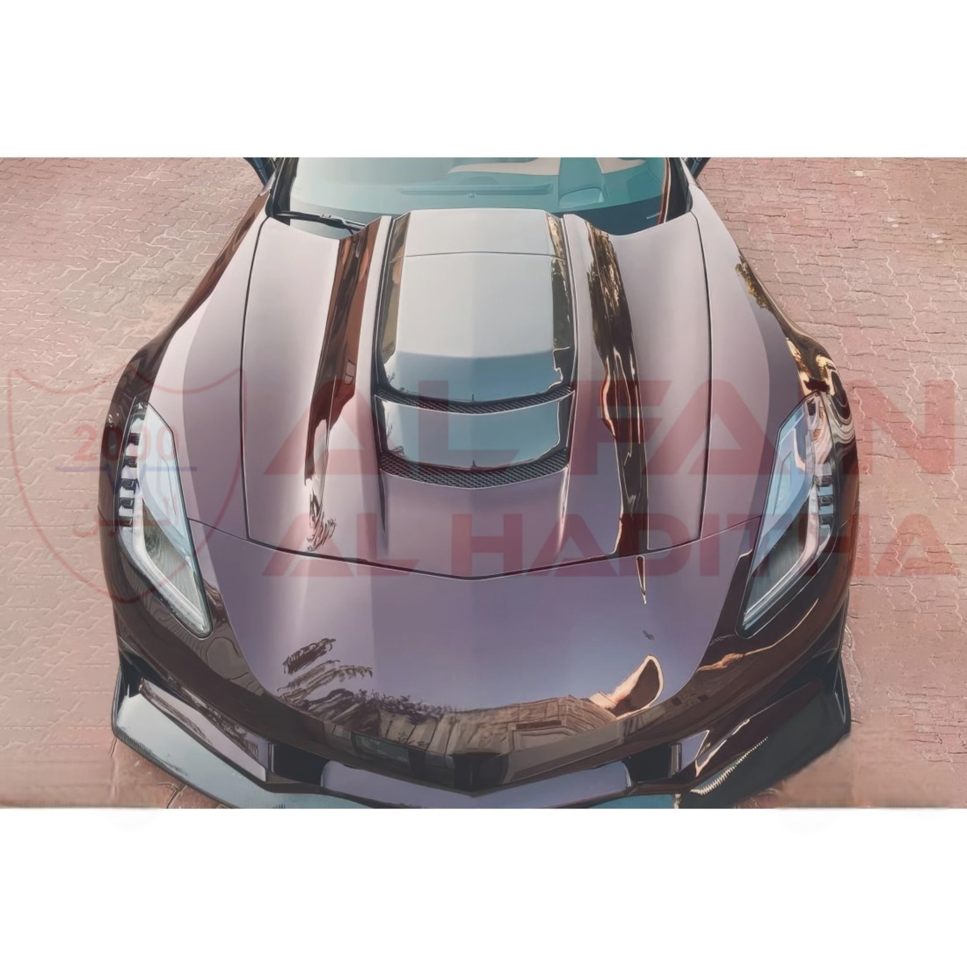 Chevrolet Corvette C7 Stingray 2014-2019 ZR1 Style Aluminum Hood