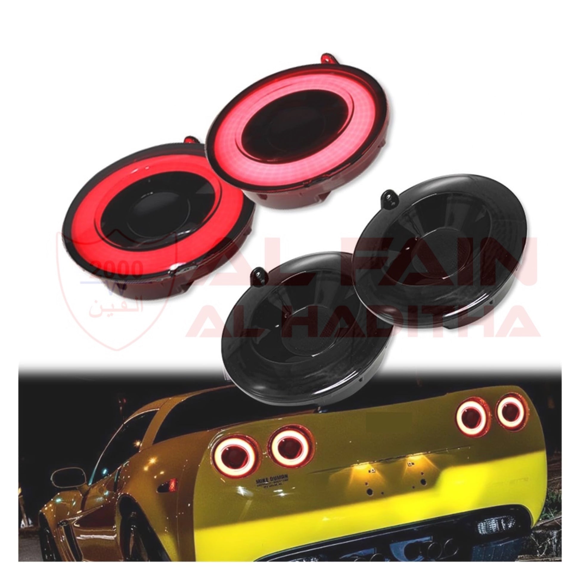 Chevrolet Corvette C6 2005-2013 Tail Light Red LED