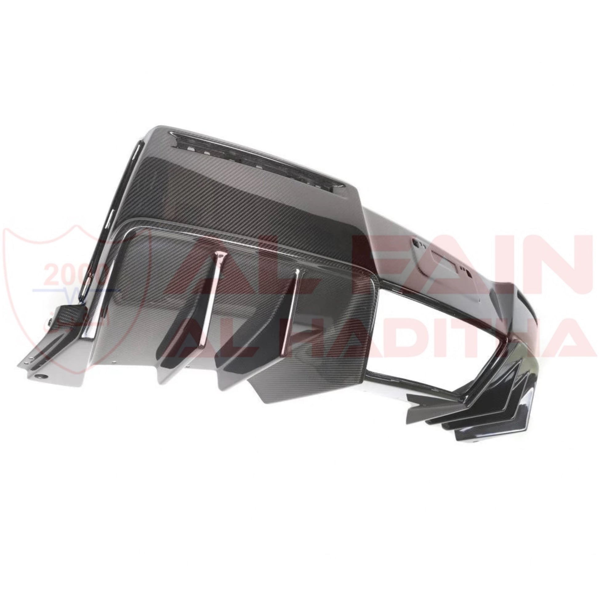 Chevrolet Corvette C7 Rear Diffuser Carbon Fiber Look 2014-2019