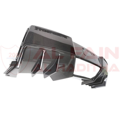 Chevrolet Corvette C7 Rear Diffuser Carbon Fiber Look 2014-2019