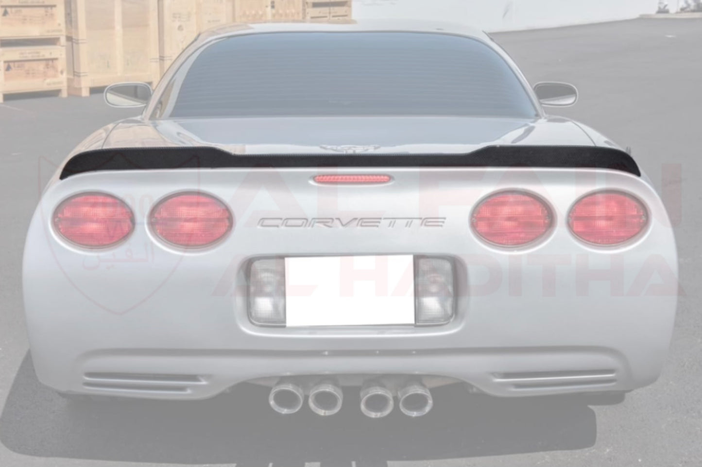 Chevrolet Corvette C5 Z06 Deck Spoiler Carbon Fiber Look 1997-2004