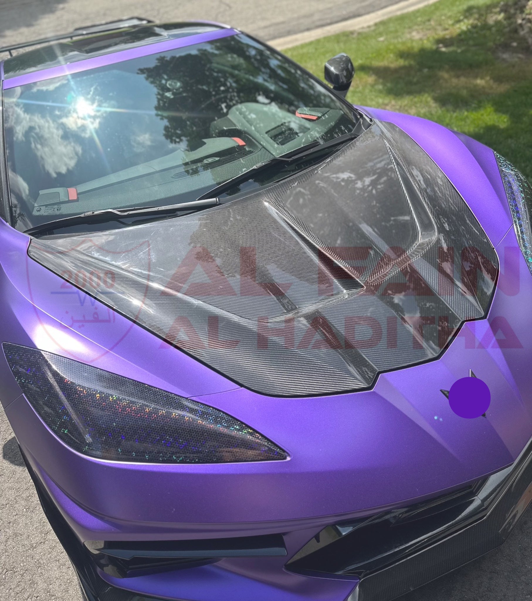 Chevrolet Corvette C8 2020-2025 Carbon Fiber Front Bonnet 10017808