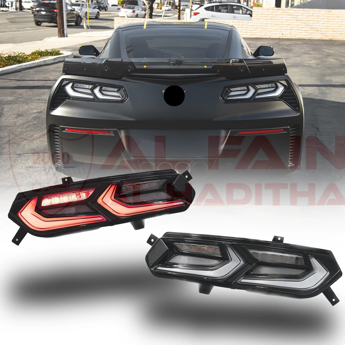 Chevrolet Corvette C7 2014-2019 Tail Light C8 Style LED