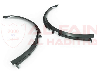 Chevrolet Corvette C7 Front Fender Flares 2014-2019 Glossy Black ABS Plastic 2215039