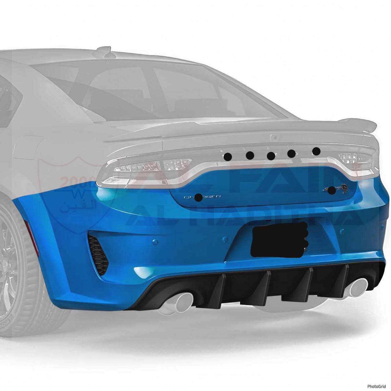 Dodge Charger Hellcat Widebody Rear Bumper 2020