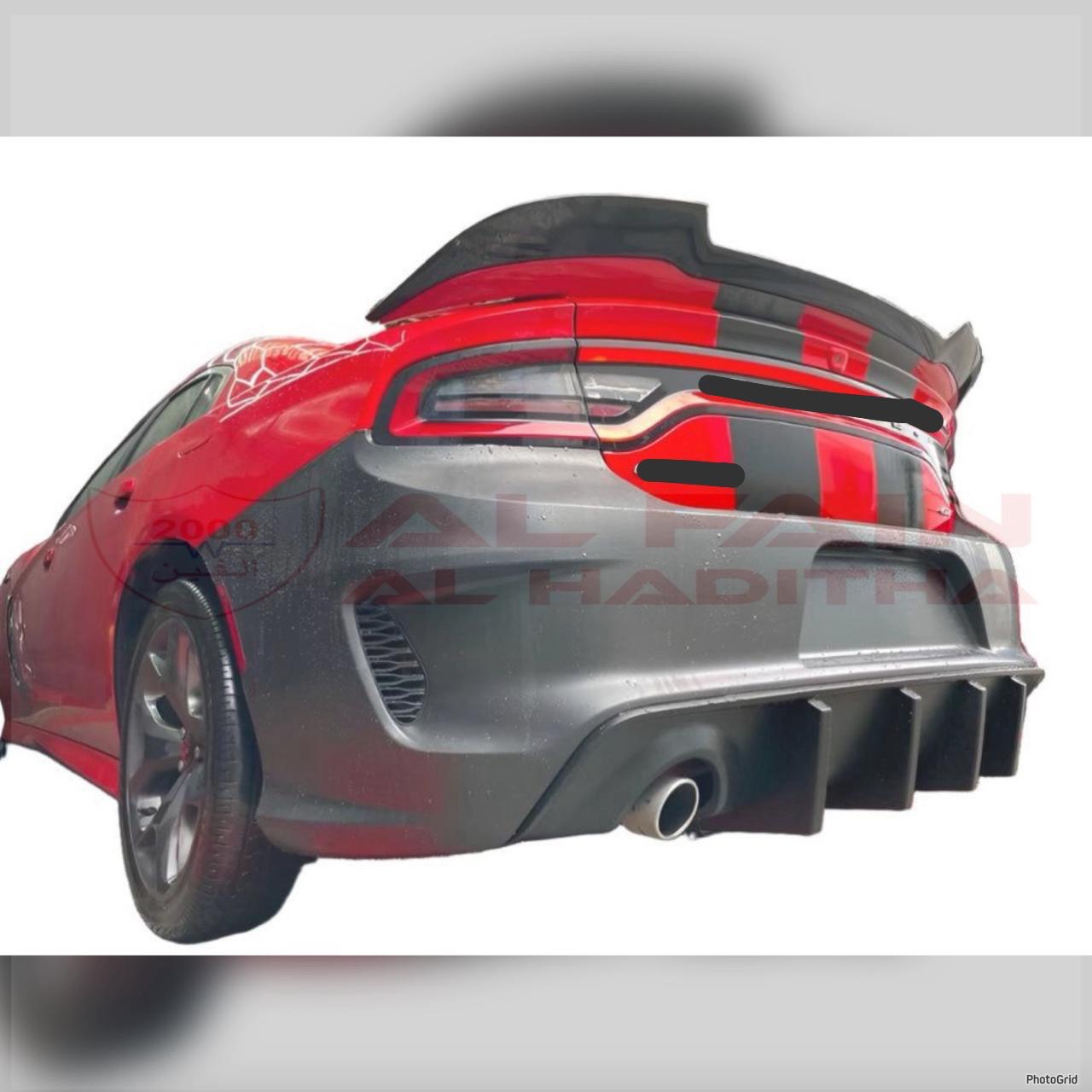 Dodge Charger Rear Bumper Hellcat Style 2020 Plastic