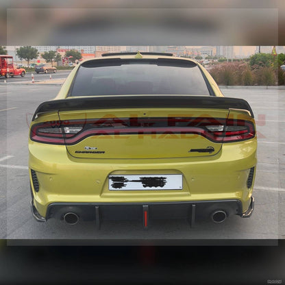 Dodge Charger Demon Style Deck Spoiler 2015-2024 Shiny Black 10015556