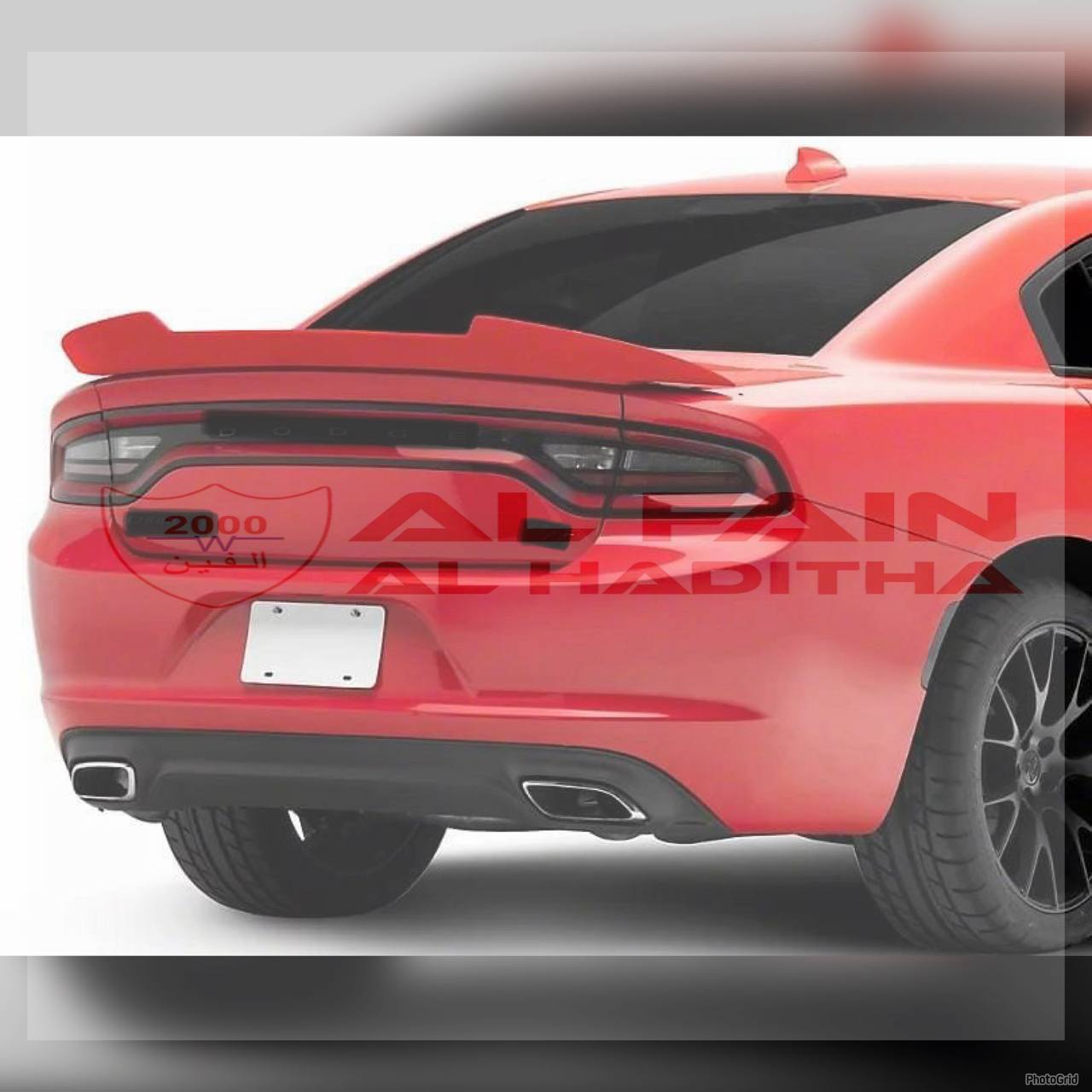 Dodge Charger Deck Spoiler 2015-2024 Glossy Black ABS Plastic