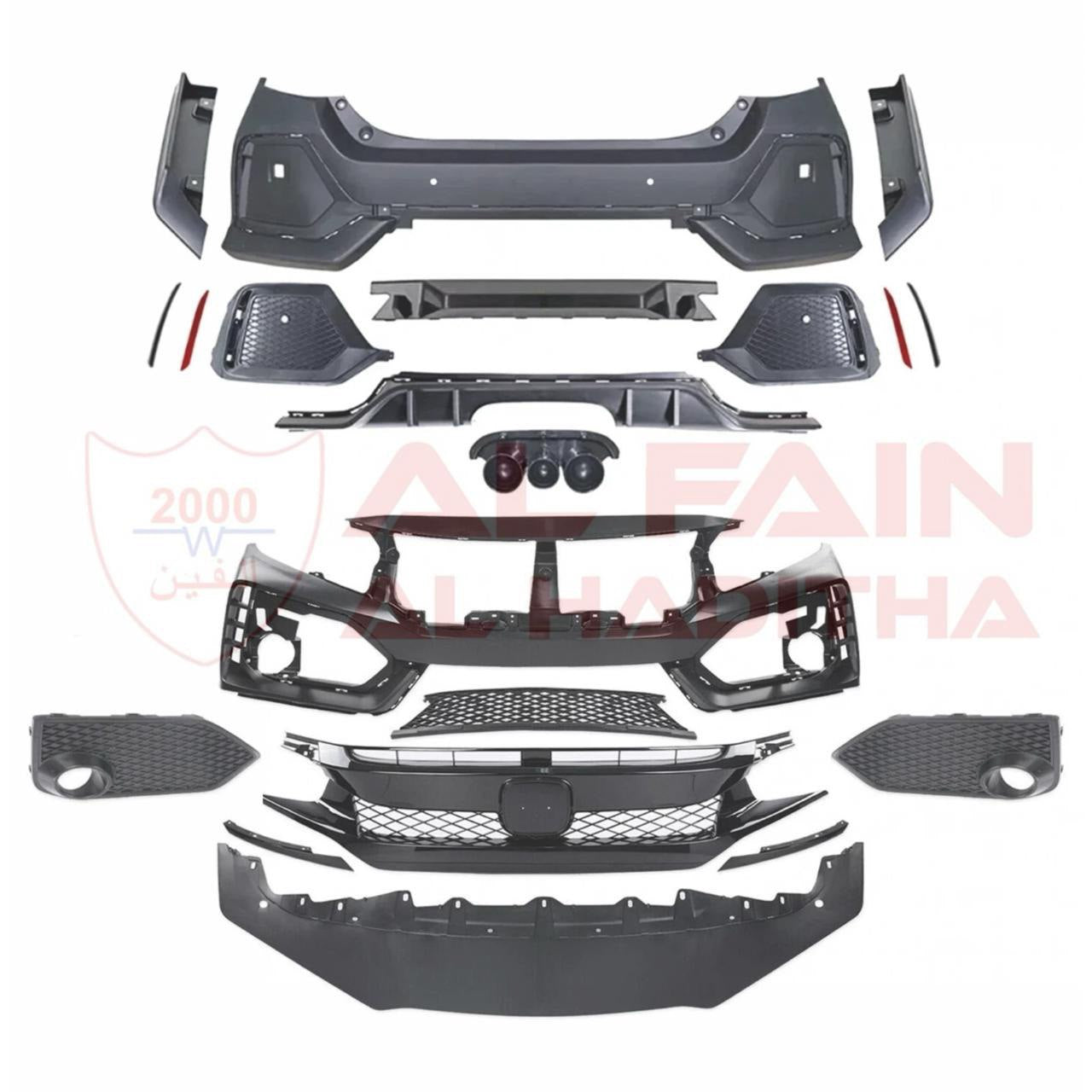Honda Civic Type R Full Conversion Body Kit 2016-2021