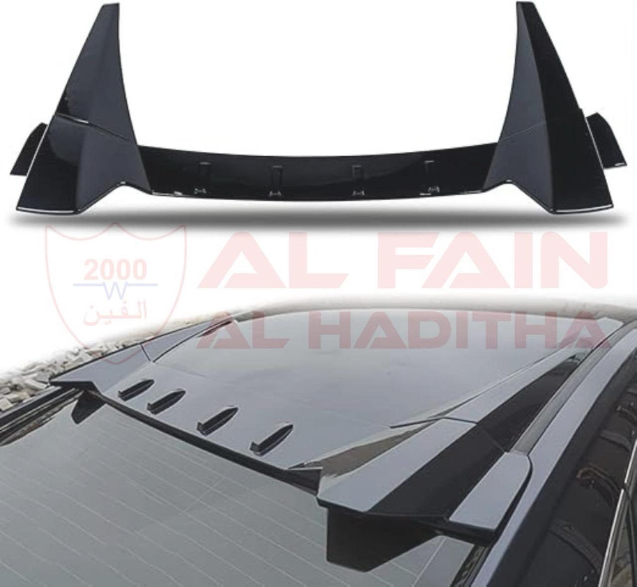 Honda Civic Roof Spoiler 3-Piece Type R Style 2016-2021 ABS Plastic