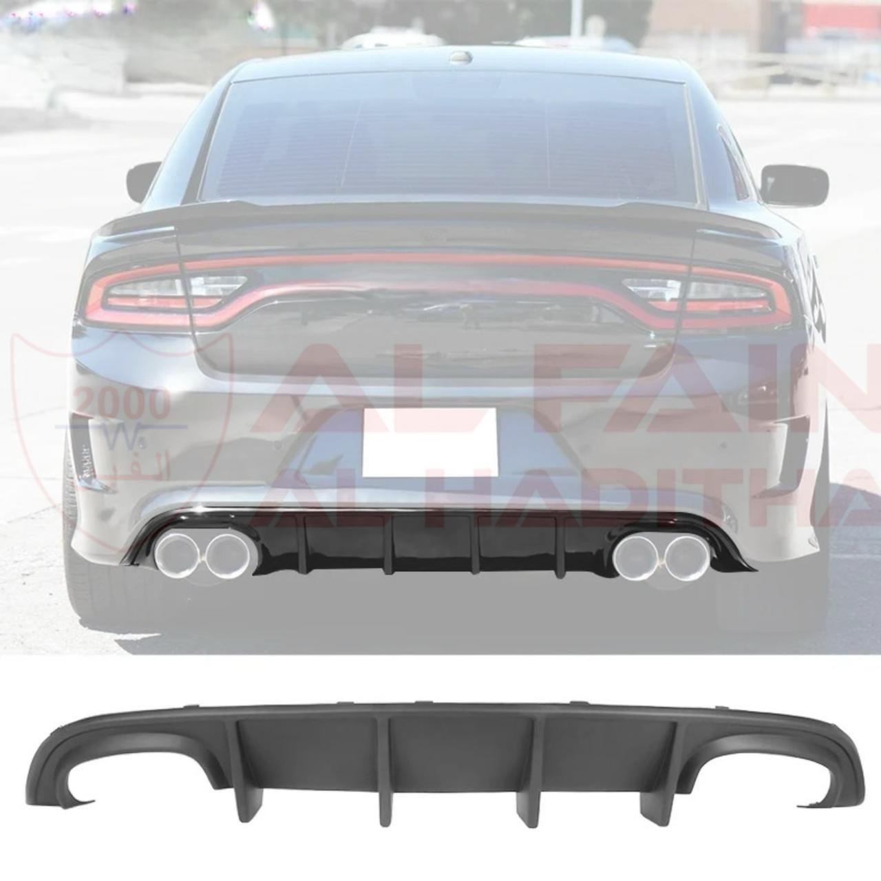 Dodge Charger Rear Diffuser Quad Exhaust SRT 2015-2023