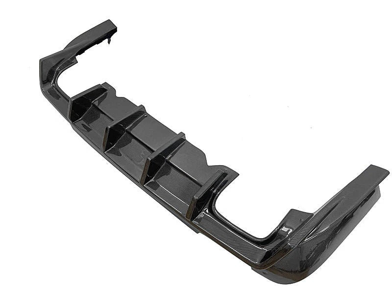Dodge Challenger Rear Diffuser Glossy Black 2015-2023