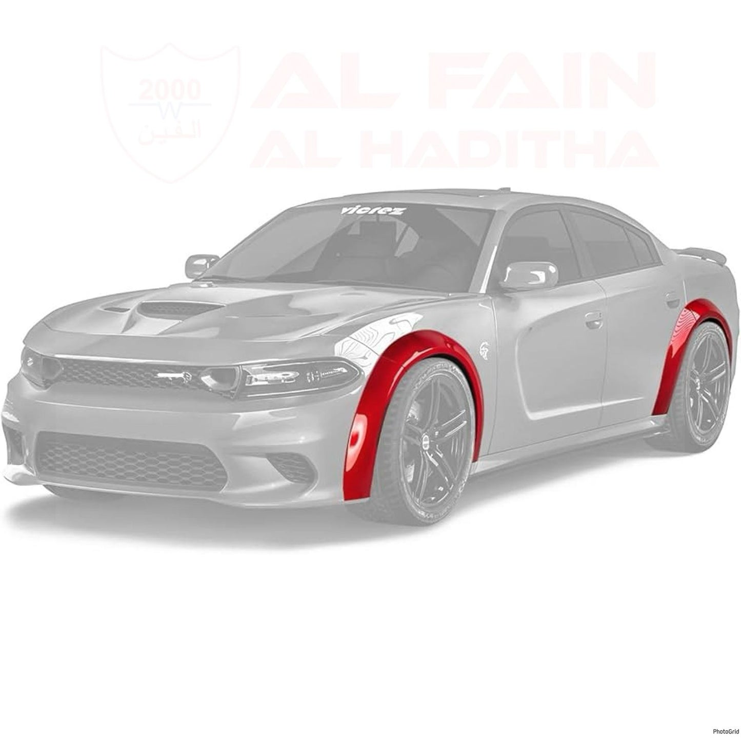 Dodge Charger Widebody Fender Kit 2015-2022 ABS Plastic